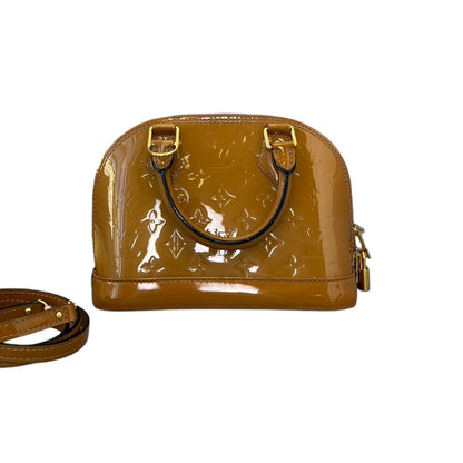 Louis-Vuitton Vernis Alma PM Monogram Caramel GHW