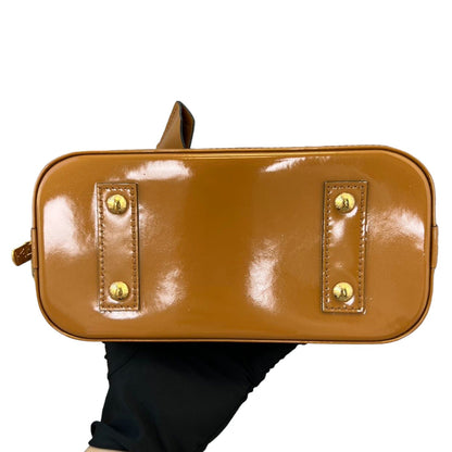 Louis-Vuitton Vernis Alma PM Monogram Caramel GHW