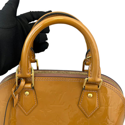 Louis-Vuitton Vernis Alma PM Monogram Caramel GHW
