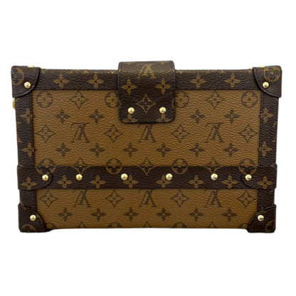 Louis-Vuitton Petite Malle Reverse Monogram Brown GHW