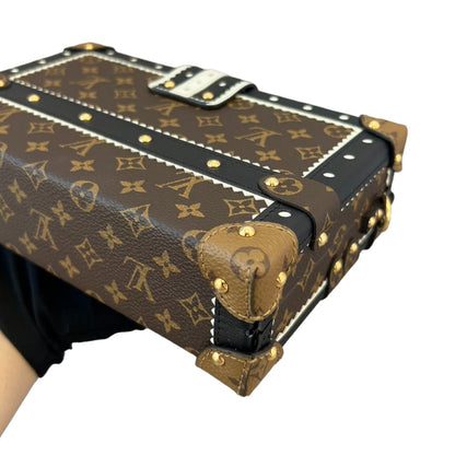 Louis-Vuitton Petite Malle Monogram Brogue Brown GHW
