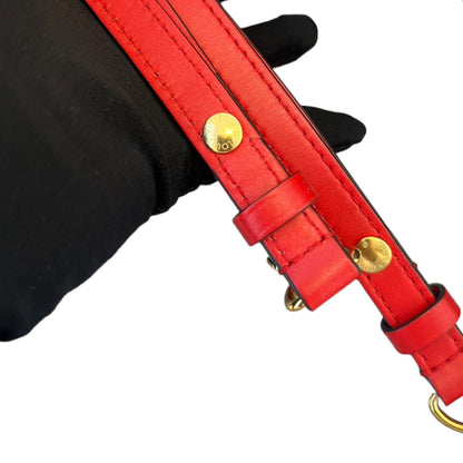 Louis-Vuitton Neonoe MM Monogram Coquelicot Red GHW