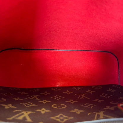 Louis-Vuitton Neonoe MM Monogram Coquelicot Red GHW