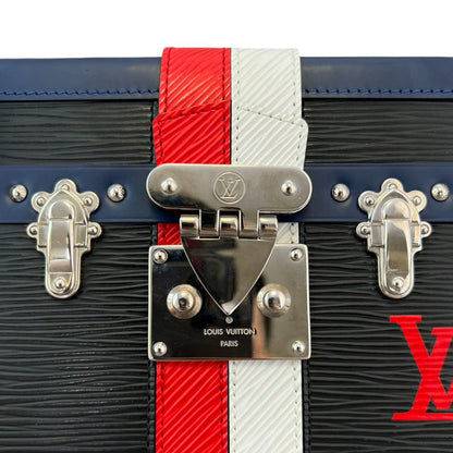 Louis-Vuitton Petite Malle Epi Black Blue Red White SHW