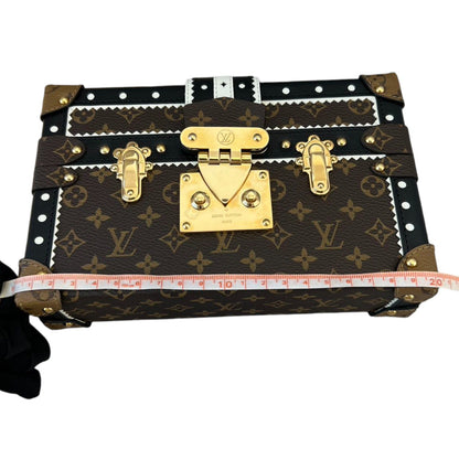 Louis-Vuitton Petite Malle Monogram Brogue Brown GHW