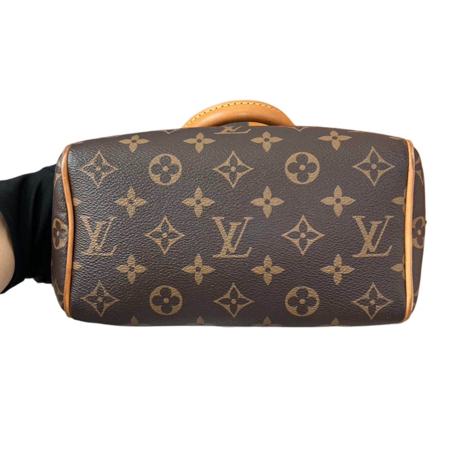 Louis-Vuitton Speedy Bandouliere 20 Monogram Black GHW