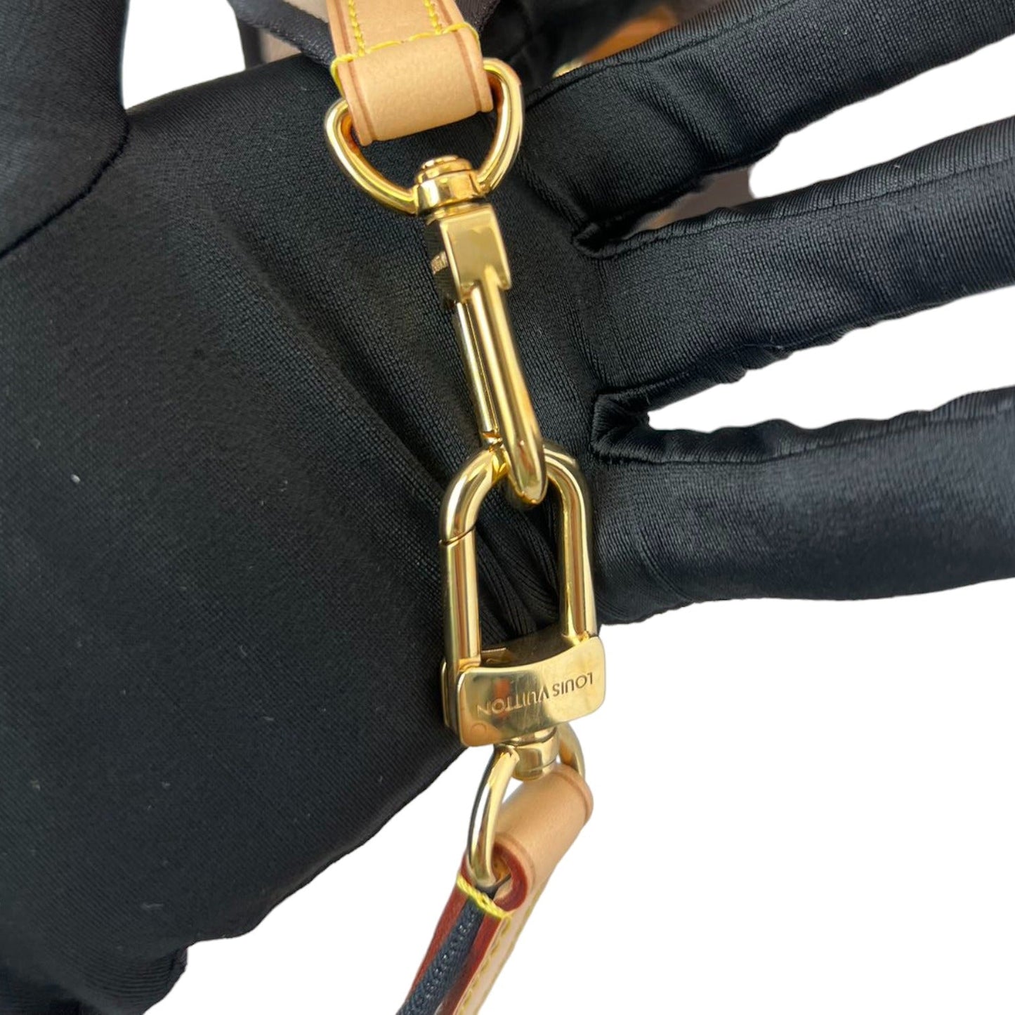 Louis-Vuitton Speedy Bandouliere 20 Monogram Black GHW