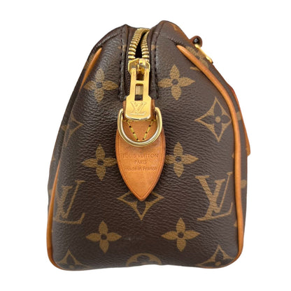 Louis-Vuitton Speedy Bandouliere 20 Monogram Black GHW