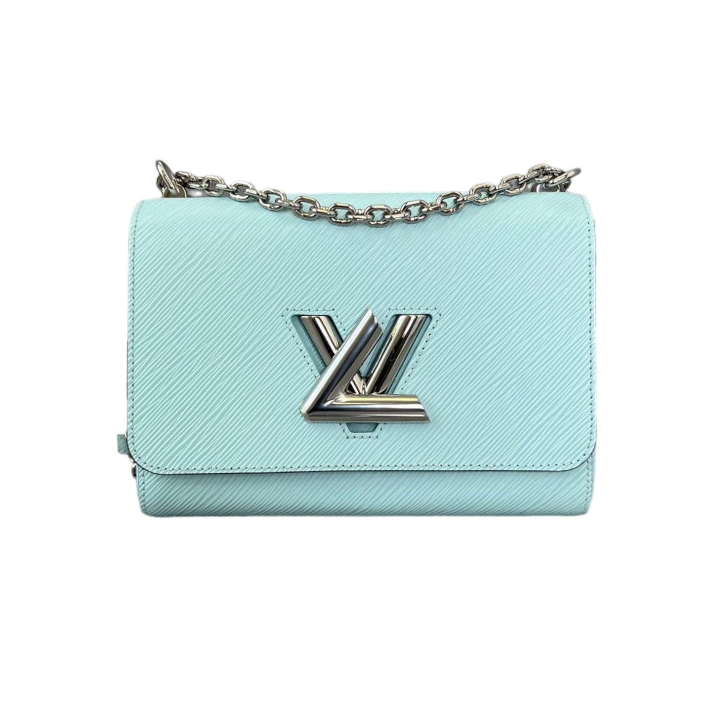 Louis-Vuitton Twist MM Summer Splash Calfskin Blue SHW