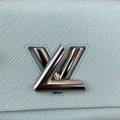 Louis-Vuitton Twist MM Summer Splash Calfskin Blue SHW