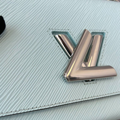 Louis-Vuitton Twist MM Summer Splash Calfskin Blue SHW
