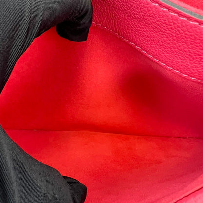 Louis-Vuitton Pallas Chain Flap Monogram Red GHW
