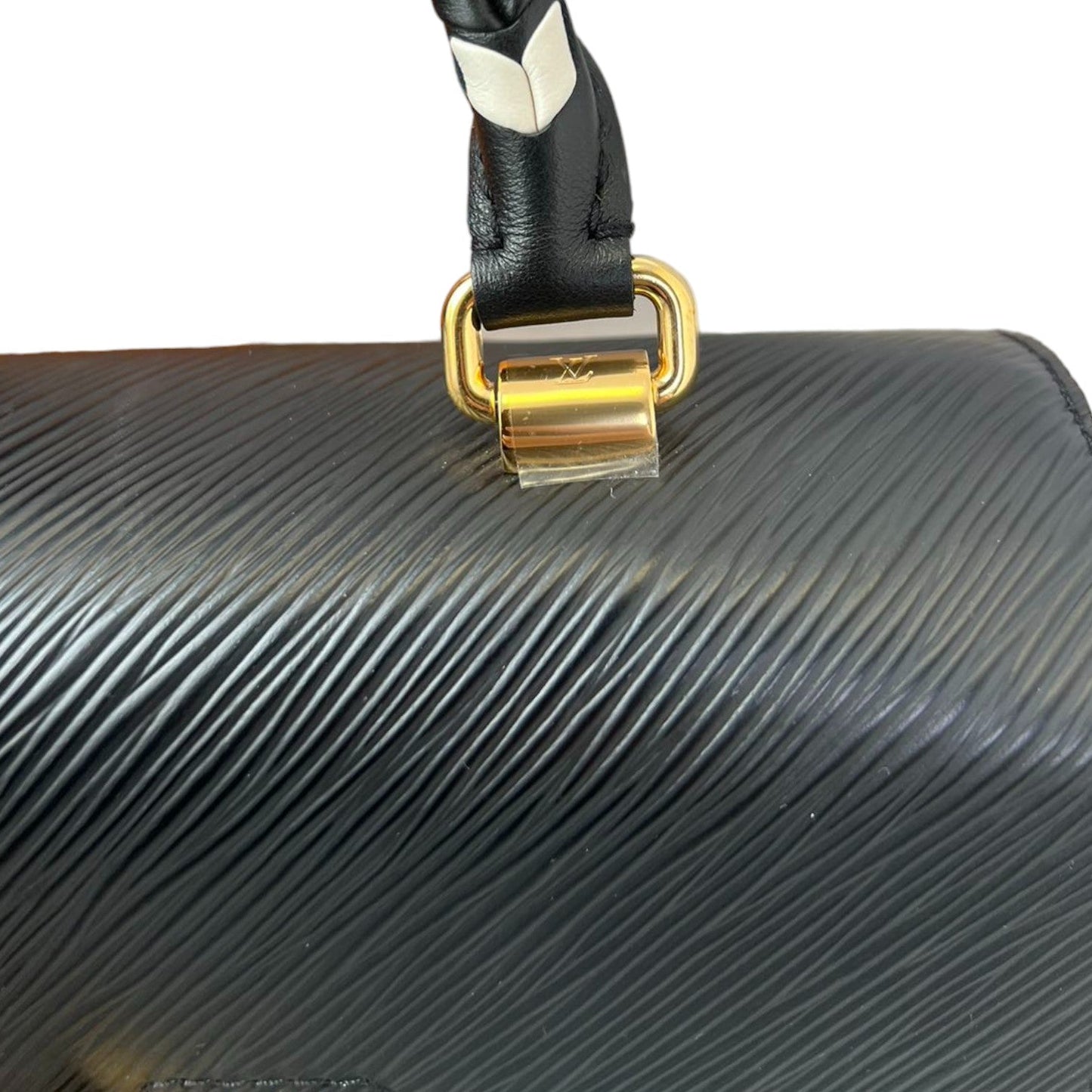 Louis-Vuitton Crafty Twist MM Epi Black GHW