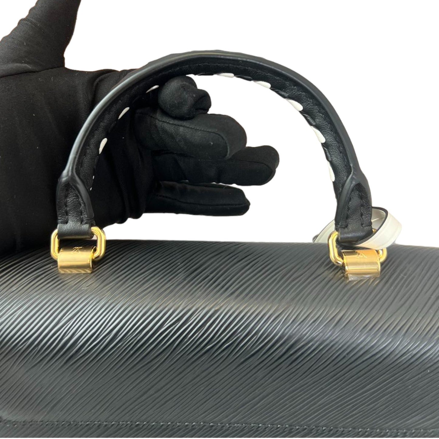 Louis-Vuitton Crafty Twist MM Epi Black GHW