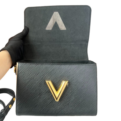 Louis-Vuitton Crafty Twist MM Epi Black GHW