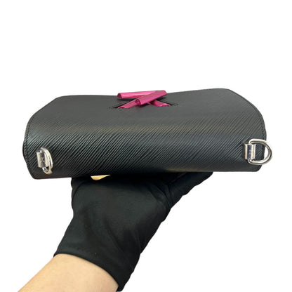 Louis-Vuitton Twist PM Shoulder Epi Black Pink