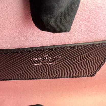 Louis-Vuitton Twist PM Shoulder Epi Black Pink