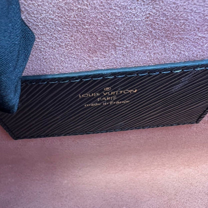 Louis-Vuitton Twist MM Shoulder Epi Black GHW