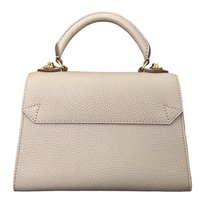 Louis-Vuitton Twist One Handle PM Taurillon Greige GHW