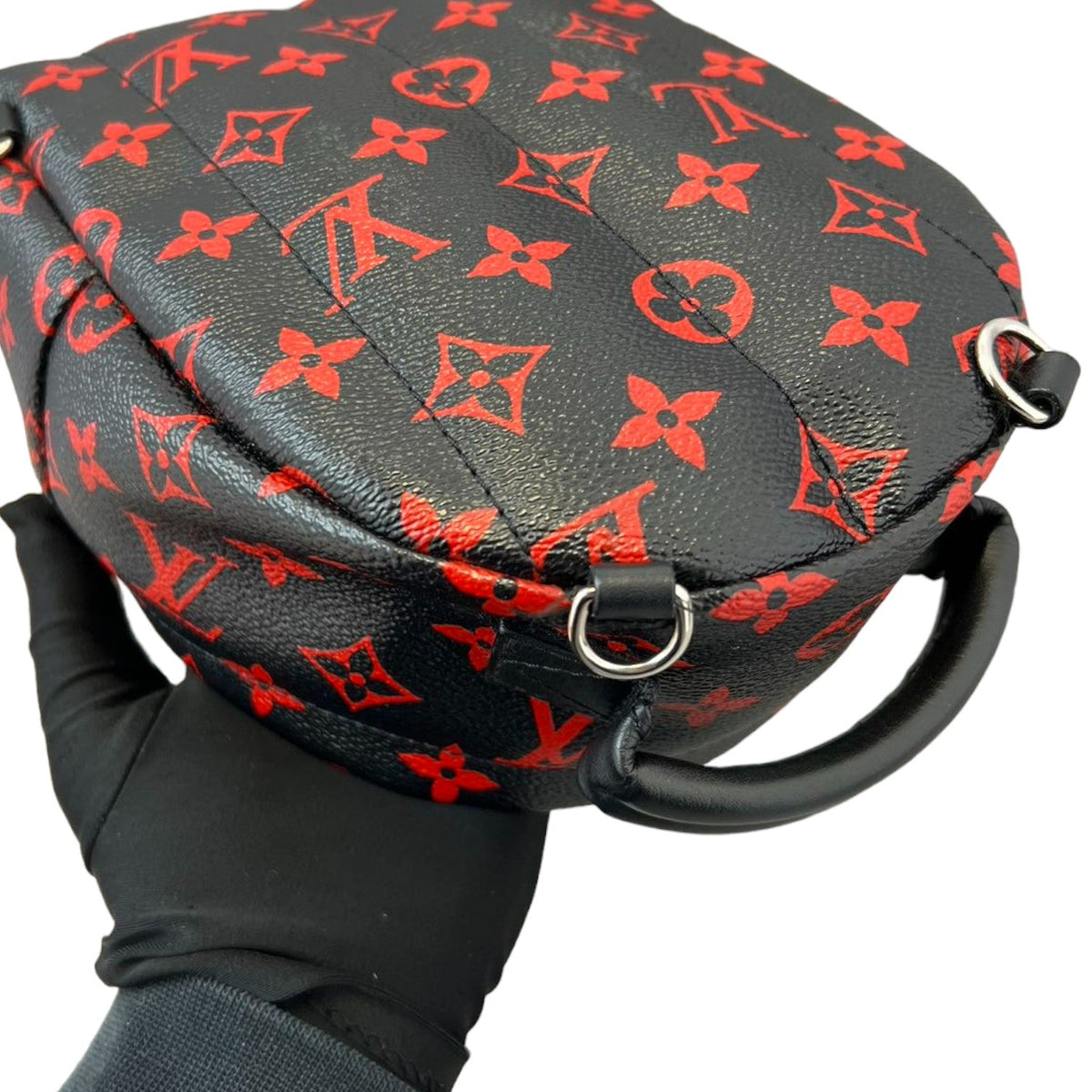 Louis-Vuitton Palm Springs Backpack Mini Monogram Infrarouge SHW
