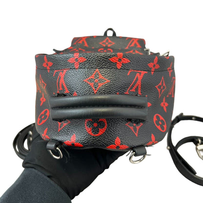 Louis-Vuitton Palm Springs Backpack Mini Monogram Infrarouge SHW