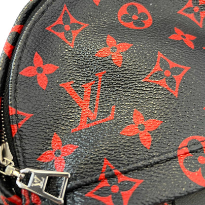 Louis-Vuitton Palm Springs Backpack Mini Monogram Infrarouge SHW