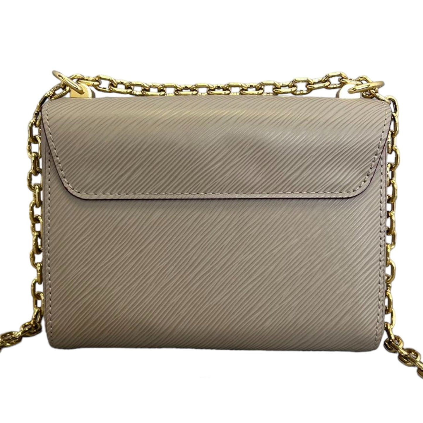 Louis-Vuitton Twist MM Shoulder Epi Beige GHW