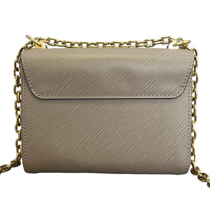 Louis-Vuitton Twist MM Shoulder Epi Beige GHW