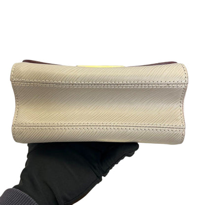 Louis-Vuitton Twist MM Shoulder Epi Beige GHW
