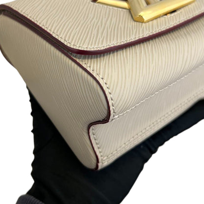 Louis-Vuitton Twist MM Shoulder Epi Beige GHW