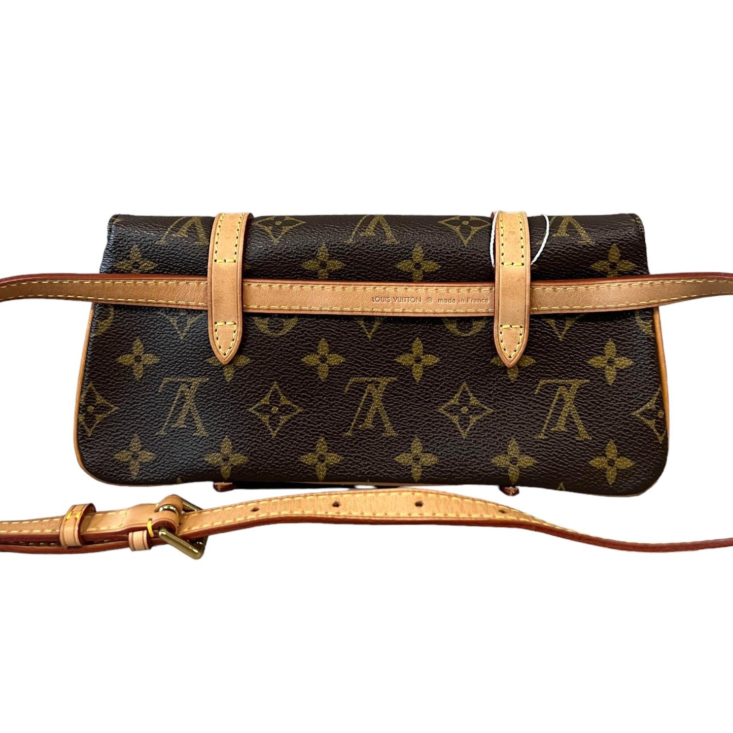 Louis-Vuitton Pochette Marelle PM Monogram Brown GHW