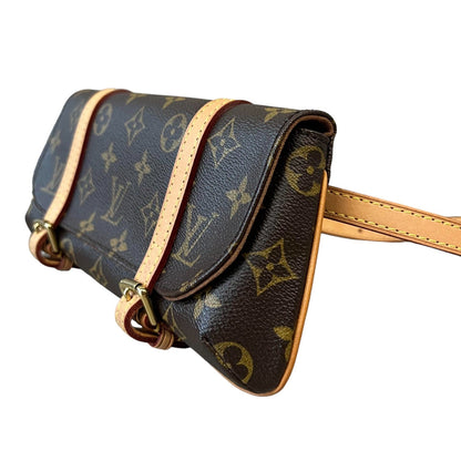 Louis-Vuitton Pochette Marelle PM Monogram Brown GHW