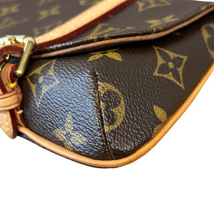 Louis-Vuitton Pochette Marelle PM Monogram Brown GHW