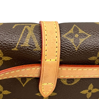 Louis-Vuitton Pochette Marelle PM Monogram Brown GHW