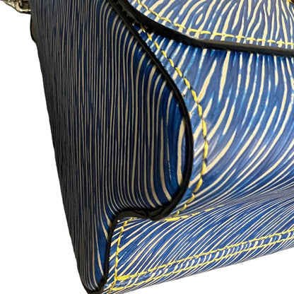 Louis-Vuitton Twist MM Shoulder Epi Denim Light SHW