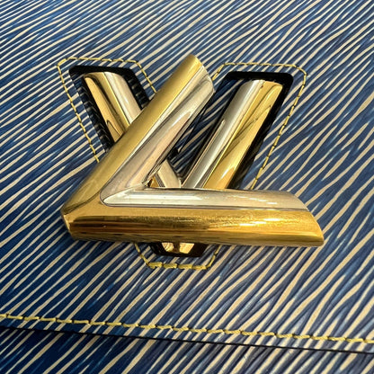 Louis-Vuitton Twist MM Shoulder Epi Denim Light SHW