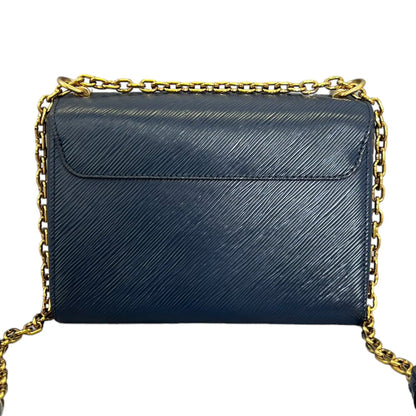 Louis-Vuitton Twist MM Shoulder Epi Navy GHW
