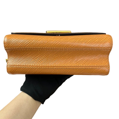 Louis-Vuitton Twist MM Shoulder Epi Gold GHW