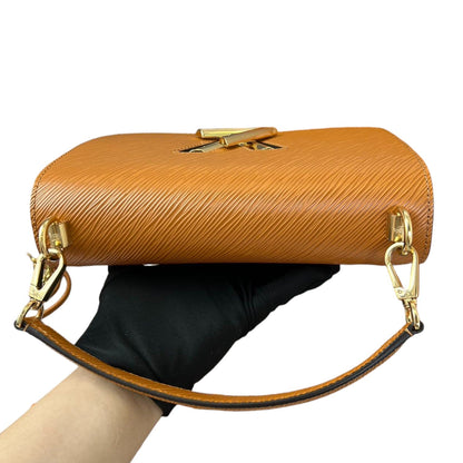 Louis-Vuitton Twist MM Shoulder Epi Gold GHW