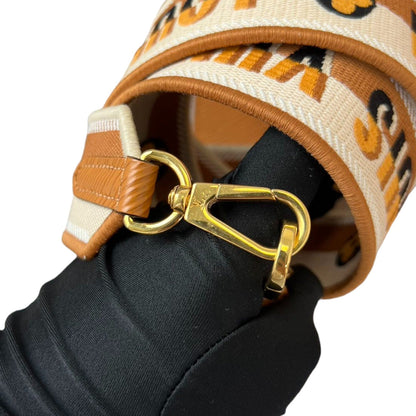 Louis-Vuitton Twist MM Shoulder Epi Gold GHW