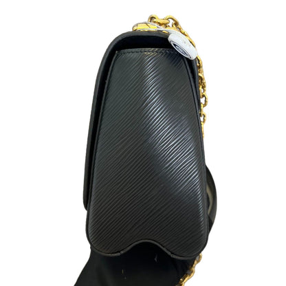Louis-Vuitton Twist MM Shoulder Epi Black GHW