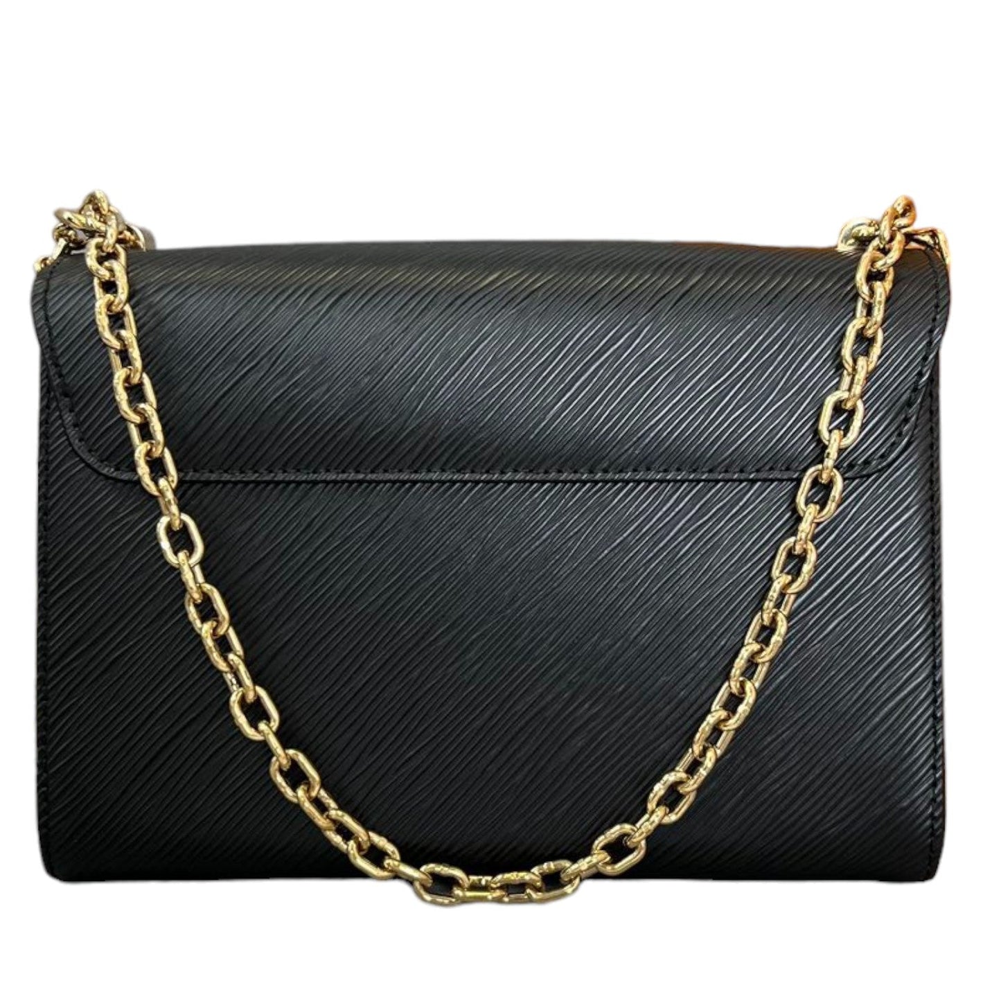 Louis-Vuitton Twist MM Shoulder Epi Leather Black GHW