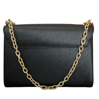 Louis-Vuitton Twist MM Shoulder Epi Leather Black GHW