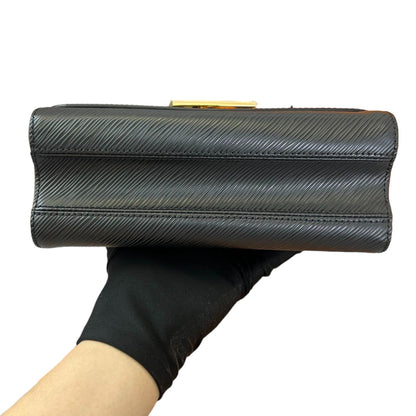 Louis-Vuitton Twist MM Shoulder Epi Leather Black GHW