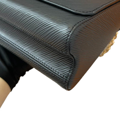 Louis-Vuitton Twist MM Shoulder Epi Leather Black GHW