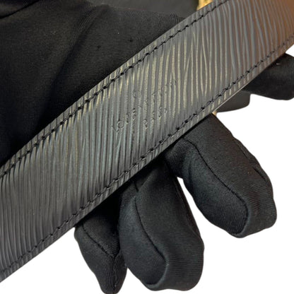 Louis-Vuitton Twist MM Shoulder Epi Leather Black GHW