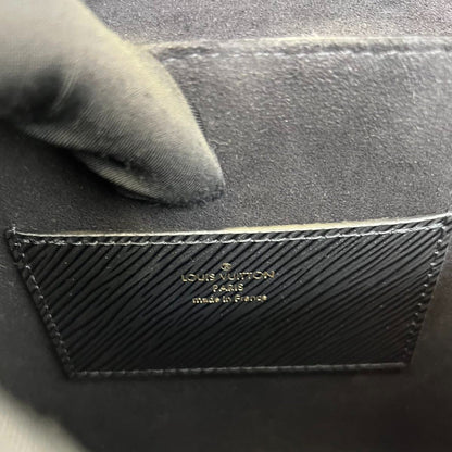 Louis-Vuitton Twist MM Shoulder Epi Leather Black GHW