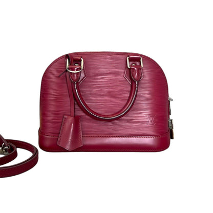 Louis-Vuitton Alma BB Epi Red SHW