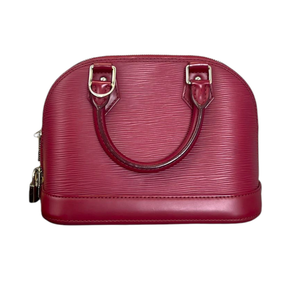 Louis-Vuitton Alma BB Epi Red SHW