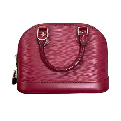 Louis-Vuitton Alma BB Epi Red SHW